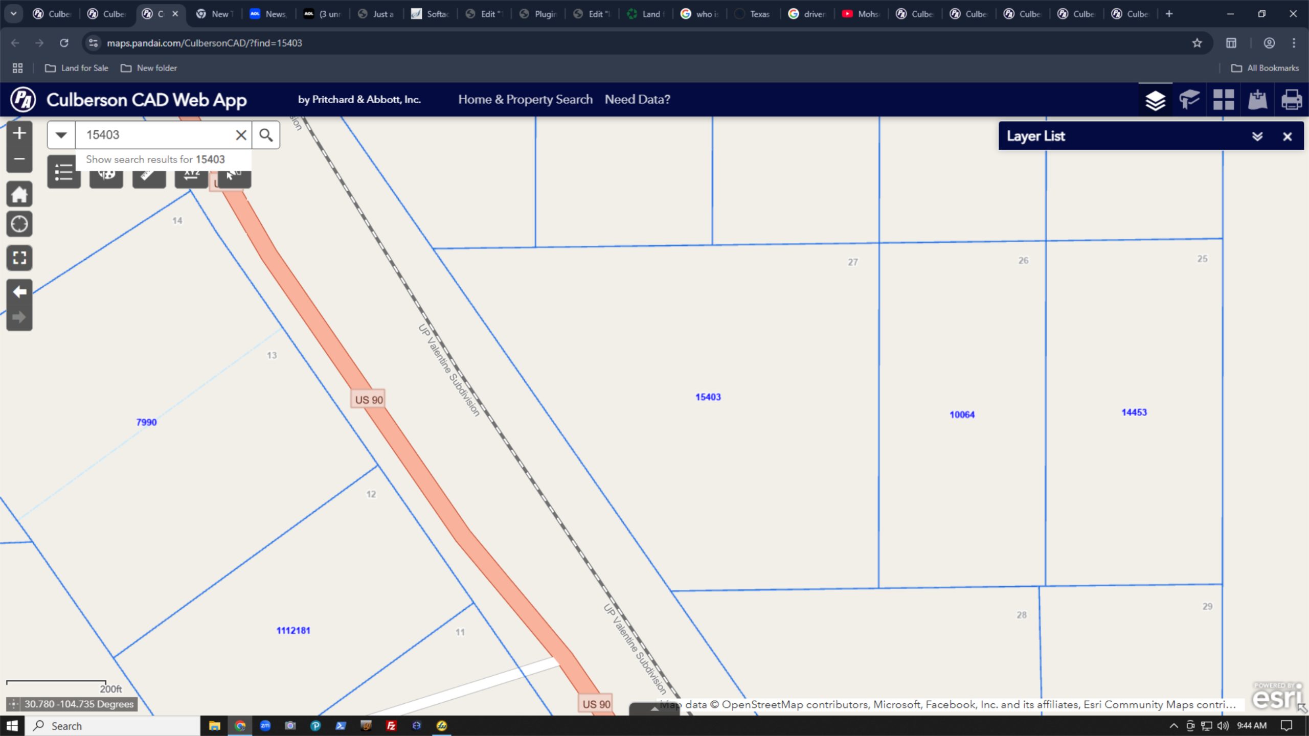 10 acres of raw vacant land for sale in culberson county, Texas